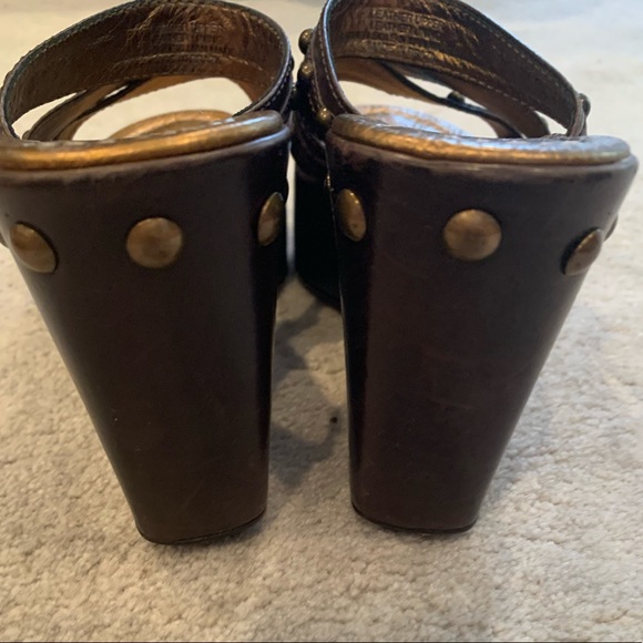 J VINCENT BEAD WEDGES HEELS SIZE 6 - Picture 6 of 10